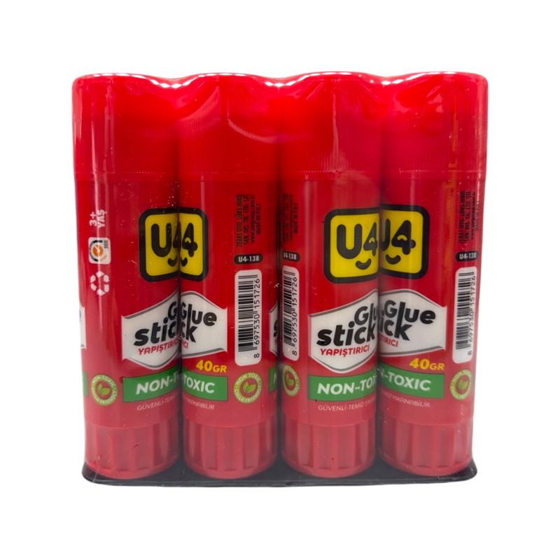U4 STİCK YAPIŞTIRICI 40 GR 12Lİ PAKET