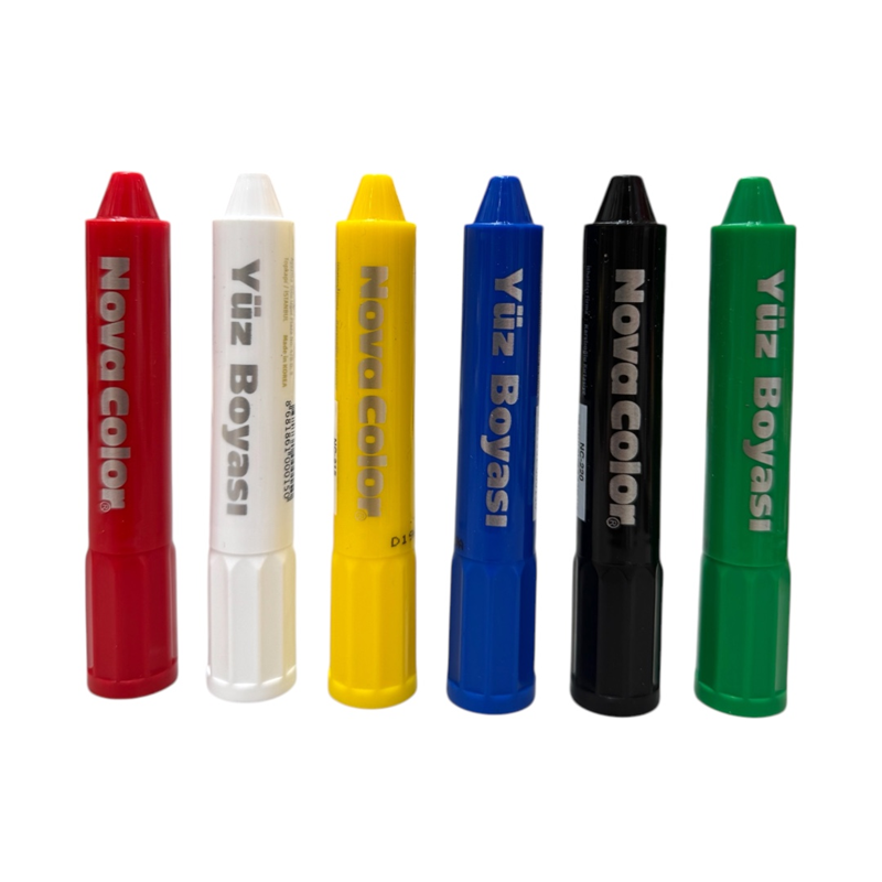NOVA COLOR YÜZ BOYASI 6 RENK