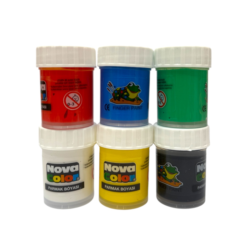 NOVA COLOR PARMAK BOYA 6 RENK