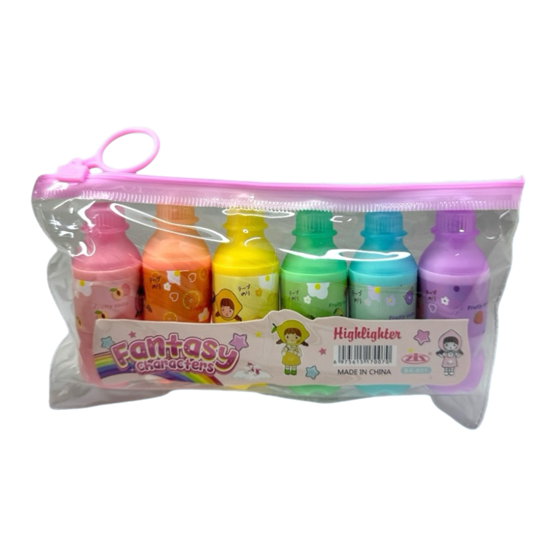 BX-601 ŞİŞE FOSFORLU KALEM 6LI SET