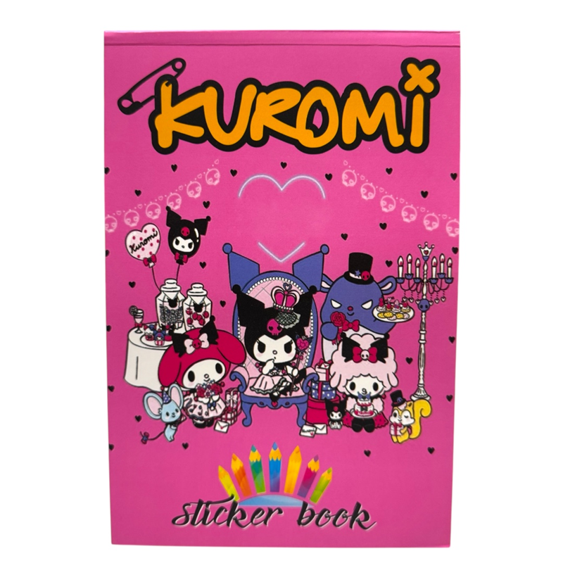 15*25 KUROMİ STİCKER DEFTER 16 YAPRAK