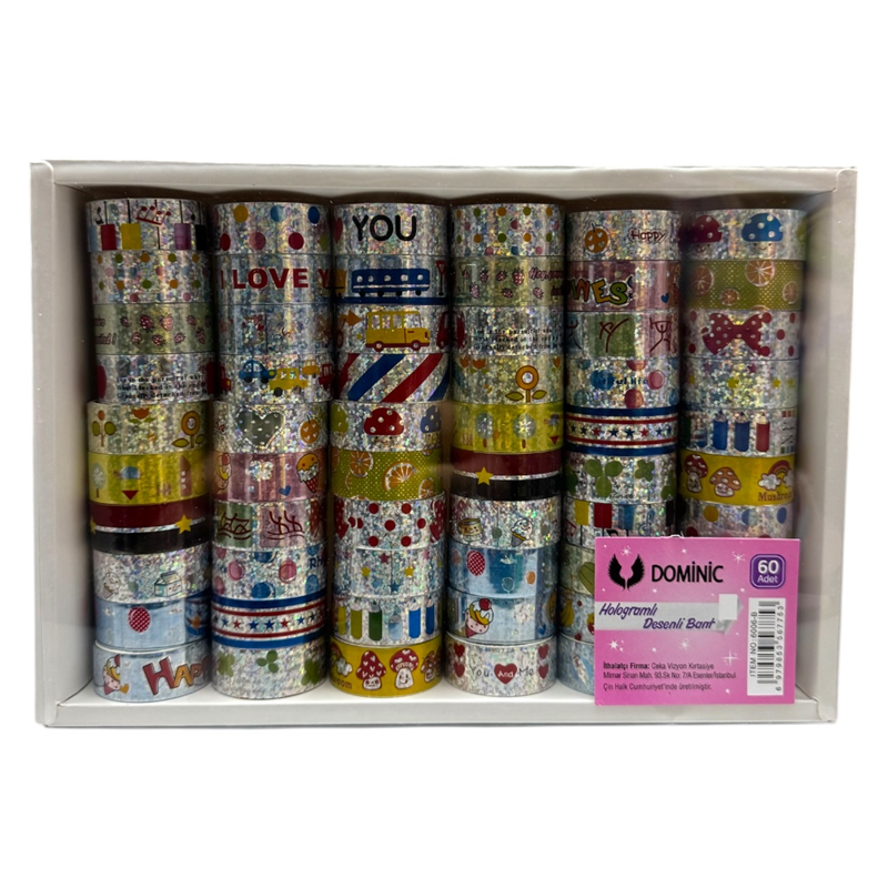 HOLOGRAMLI BANT 6006B 60 LI KOLİ 60 PKT