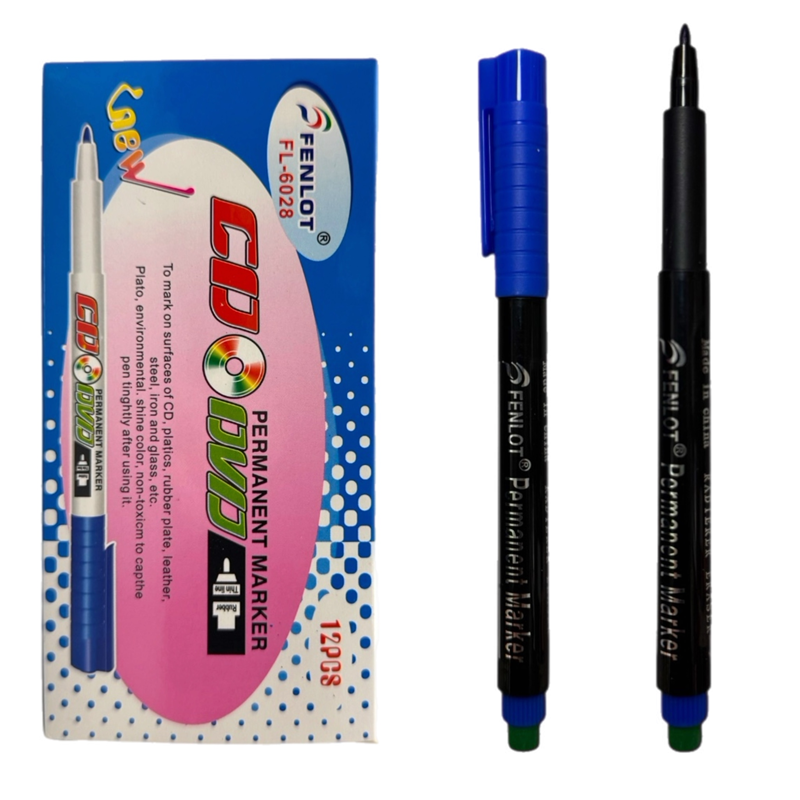 CD KALEMİ SİLGİLİ MAVİ 12Lİ PAKET