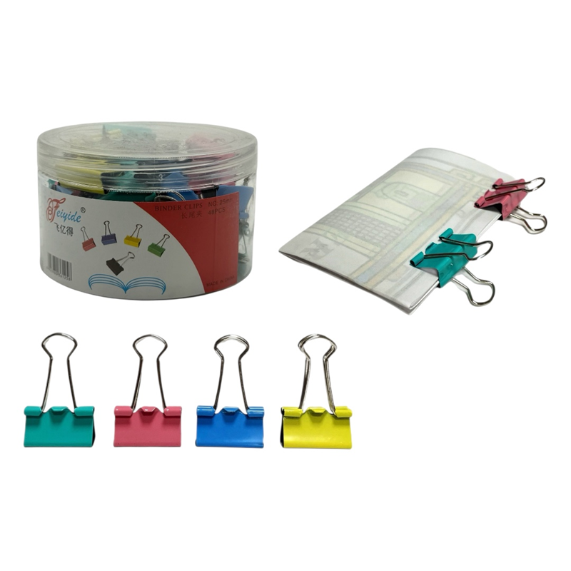 RENKLİ KISKAÇ 32 MM 24LÜ PAKET