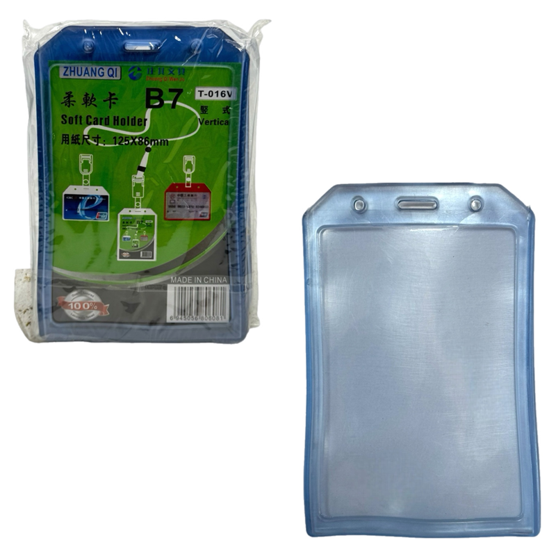 B7 YAKA KARTI KALIN 125*86 MM 5Lİ PAKET