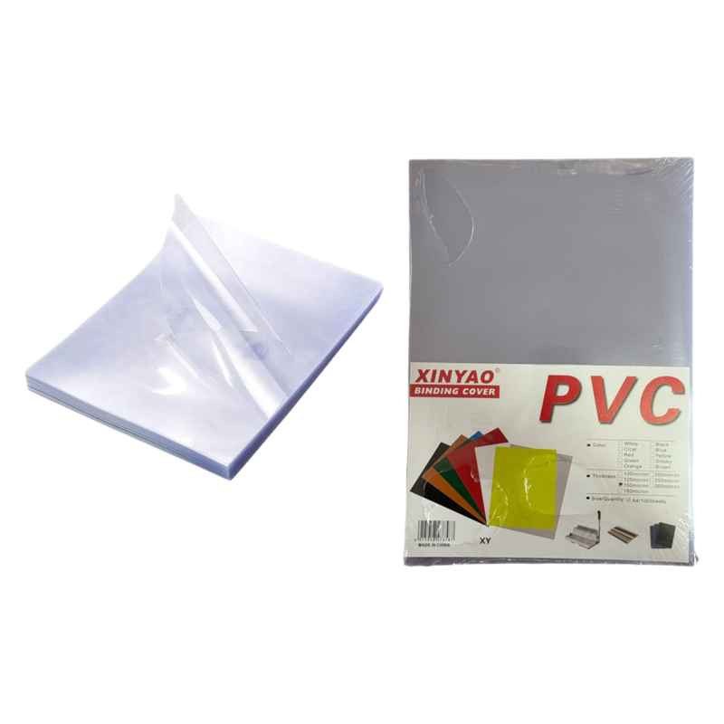 PVC CİLT KAPLAMA ŞEFFAF 100LÜ PAKET
