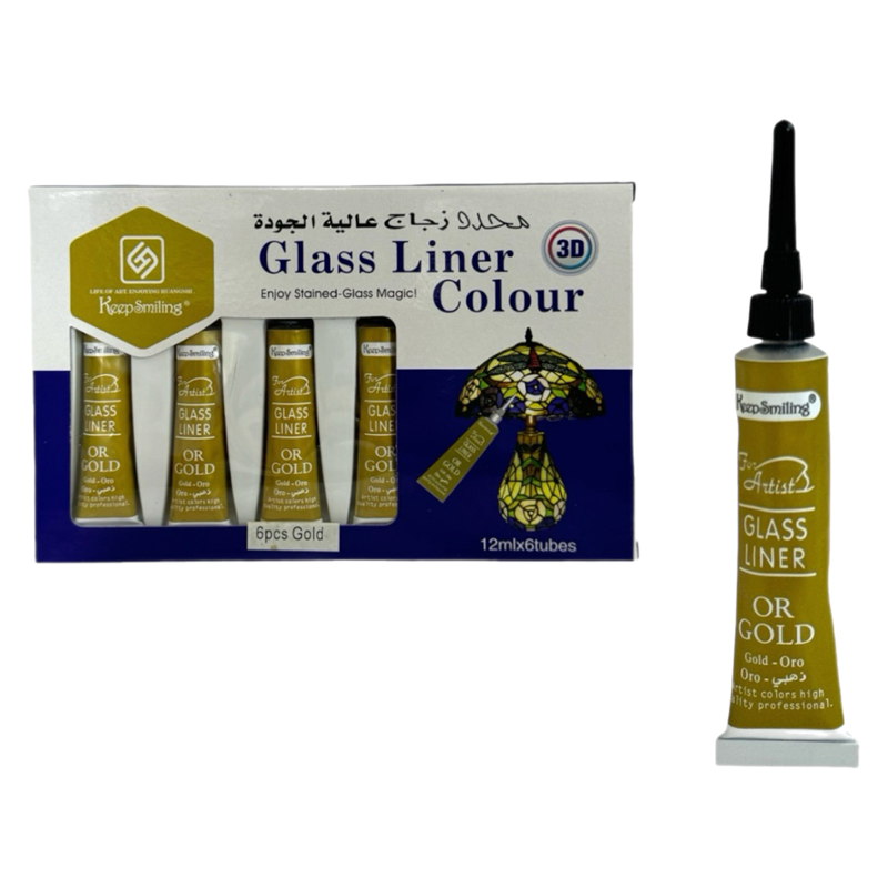 KONTÜR PASTE BOYA GOLD 6LI PAKET