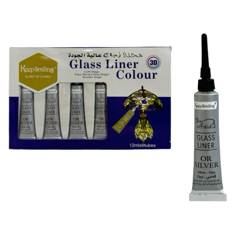 KONTÜR PASTE BOYA GÜMÜŞ 6LI PAKET