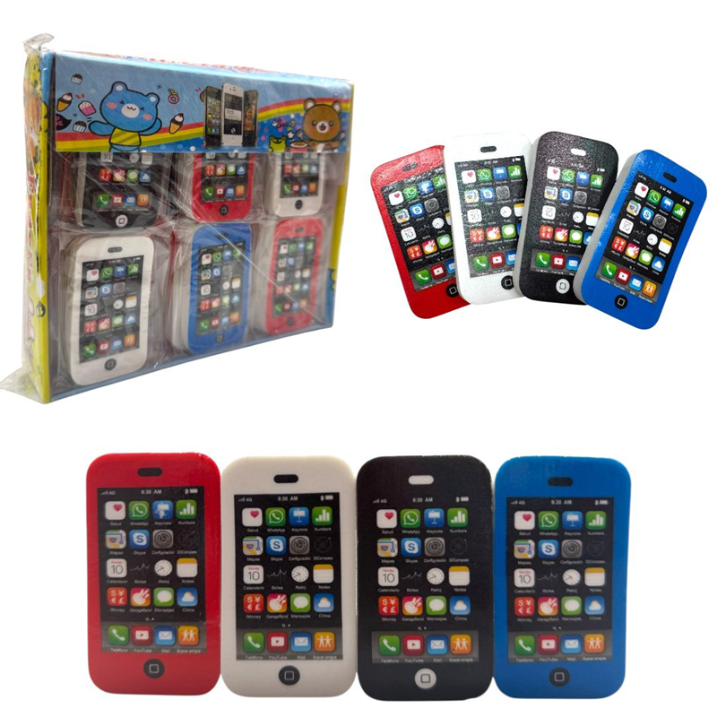 İPHONE TELEFON SİLGİ 24LÜ PAKET